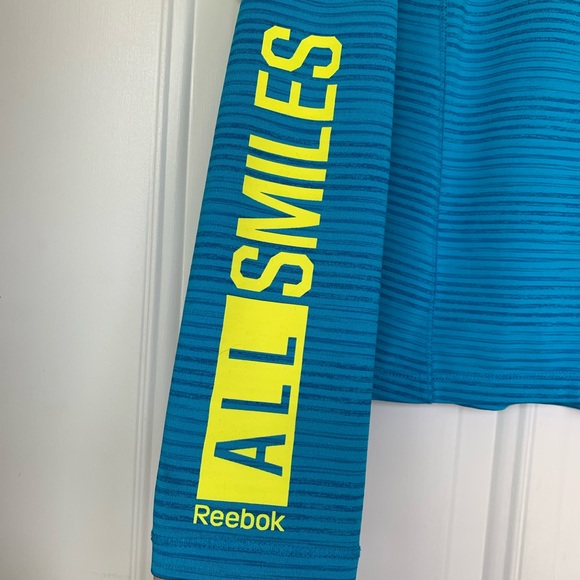 🛍 Reebok Long Sleeve Speedwick Top-size Lg. 12/14 - Picture 4 of 8